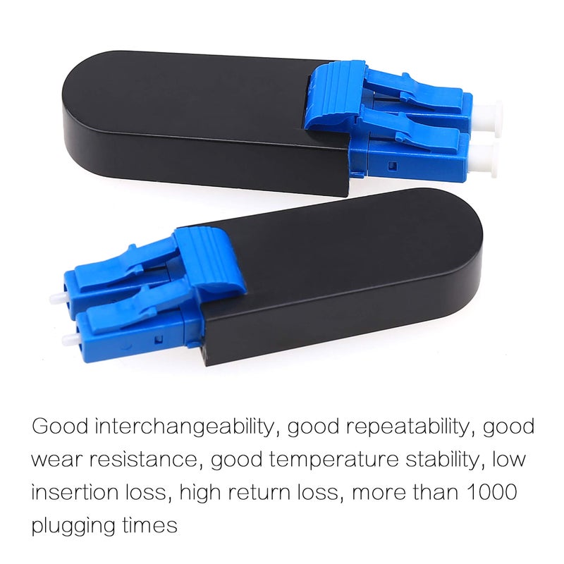 KELUSHI LC/UPC SM MM OM3 OM4 Fiber Optic Adapter Loopback Adapter Connector (1pcs) (Type: LC/UPC SM-9/125) - Image 4